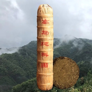 高马百两茶安化黑茶正品特级安华千两茶柱正宗湖南茶叶特产7.25斤