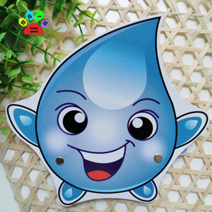 幼儿园教学用品儿童头饰面具舞台表演道具角色扮演动物头饰小雨滴