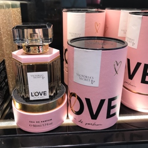 维多利亚的秘密love 粉色爱恋香水100ml 50ml滚珠香水