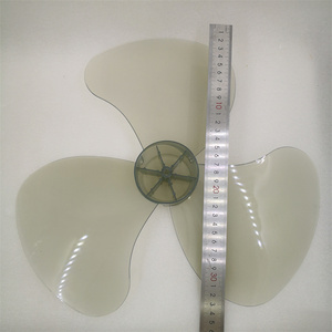 16寸原装fushibao 富士宝家用电风扇落地扇叶配件三叶扇页白耐用