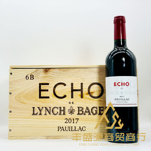 法国原瓶进口靓次伯副牌干红葡萄酒 ECHO DE LYNCH BAGES 2020年