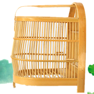 竹鸡笼竹制鸟笼大号竹鸡笼子宠物鸡笼小鸡笼竹鸟笼手工竹子鸟笼