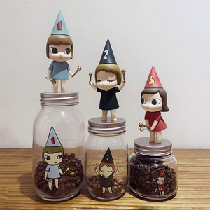 mand kaws奈良美智公仔玩偶潮玩盲盒手办小鼓手摆件儿童房饰品