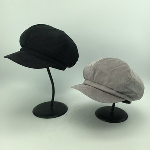 帽子日式女士复古简约六片云朵帽报童帽春秋冬贝雷帽画家帽A&C