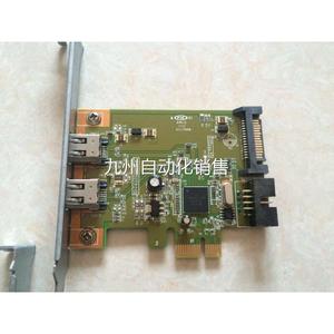 LSI双口PCI-E 1394卡 支持M-audio610 TC twin火线声卡CCD工业相
