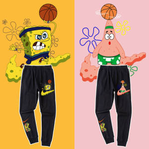 Ηnikeaj官网海绵宝宝联名欧文裤子篮球运动裤男长裤春季休闲裤男