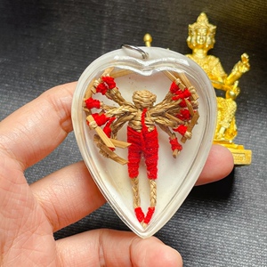 阿赞bee 魂魄勇 早期 亲手制作 16手 原装老壳子 泰国佛牌2