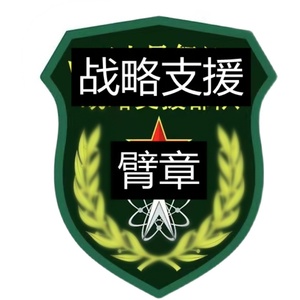战支臂章胸标硬软胸支援配饰老兵留念送人送礼上交三件套百搭影视