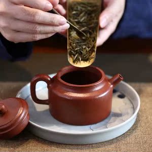 颐壶春宜兴紫砂壶名家汤华刚纯手工精品泡茶壶20目粗砂大红袍德o