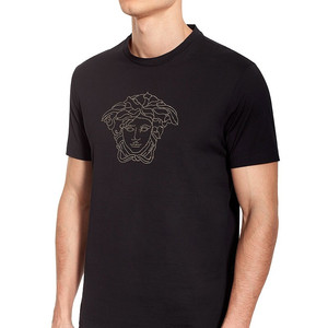 范思哲(versace)男装棉质美杜莎头像短袖t恤衫 a77532