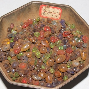 特价3毛一克释迦牟尼舍利子七彩舍利增生彩色老舍利佛教供品结缘