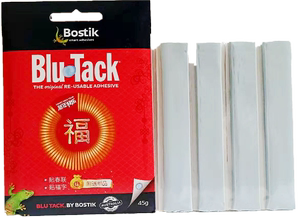 45g蓝丁胶新春版 BluTack 不带赠品 剑山固定 牙模固定