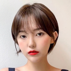 空气刘海假发全套女