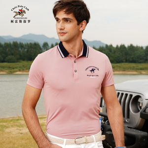 柯雷斯保罗男装短袖翻领t恤男2021春夏款商务休闲舒适polo衫上衣