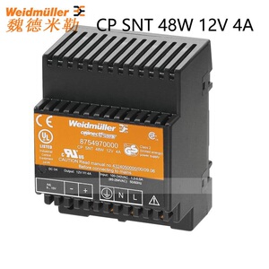原装正品魏德米勒开关电源模块cp snt 48w 12v 4a 8754970000