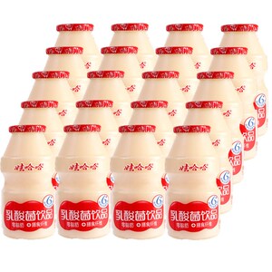 【娃哈哈乳酸菌饮品100mlx40瓶】ad钙奶益生菌酸奶儿童饮料养乐多