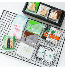 食品包装袋雪花酥牛轧糖绿豆饼甜品面包手工DIY饼干机封袋包装盒
