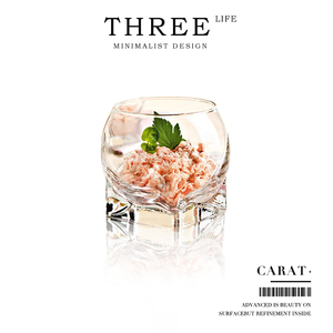 Tlife·Carat·餐具玻璃碗创意透明奶昔杯冰激凌碗甜品杯  | 克拉