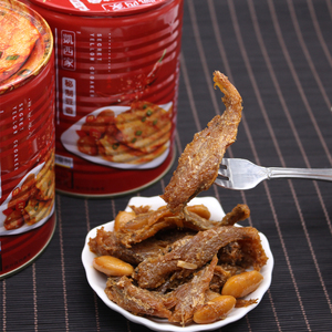 凯西家香辣黄花鱼罐头405g*5罐即食海鲜下饭菜酒菜鱼肉不添加防腐