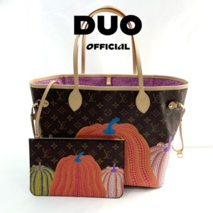 lv路易威登草间弥生联名款never full手提购物袋m46468