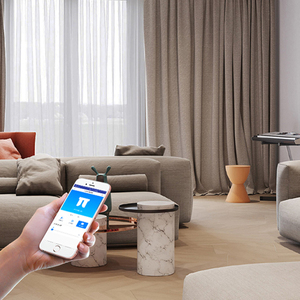 克罗托人工智能电动窗帘开合帘电机套装遥控语音天猫精灵家用款