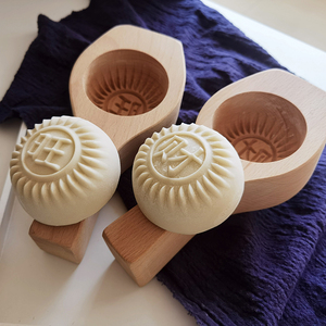 过年馒头模具糍粑印子福字中式糕点手工传统老式模型米糕木质家用