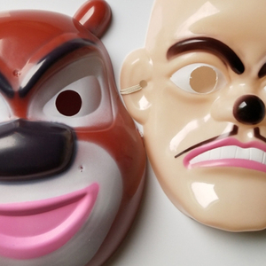 光头强面具幼儿园熊出没玩具儿童大狗熊熊大成人舞会卡通动物面具