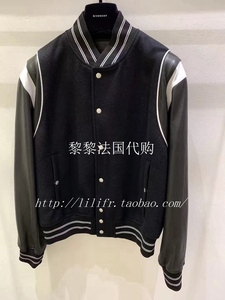 黎黎法国代购 givenchy/纪梵希19早春男款黑白撞色棒球服外套
