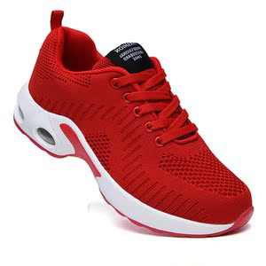 豪迈特步正品红色运动鞋女鞋夏季女士网眼透气休闲鞋网鞋红鞋本命