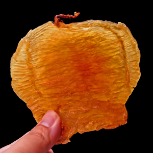 渔民自晒收藏12年老公胶正宗红鸡赤嘴公肚鱼胶花胶干货正品孕妇