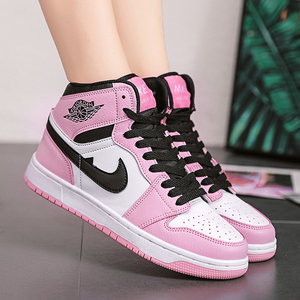 007人付款淘宝aj女鞋粉色高帮e1nike0yundng新款空军一号莆田冬季学生