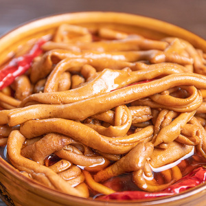 四川特产麻辣鸭肠即食冷吃卤味香辣零食肉类熟食下酒真空小吃100g