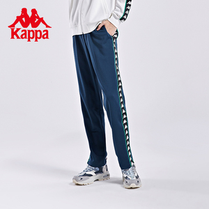 Kappa卡帕串标运动裤2021新款秋针织长裤校服卫裤休闲裤K0B52AK61