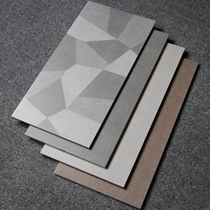 灰色布纹瓷砖卫生间墙砖300x600阳台仿古砖厨房几何图形全瓷地砖