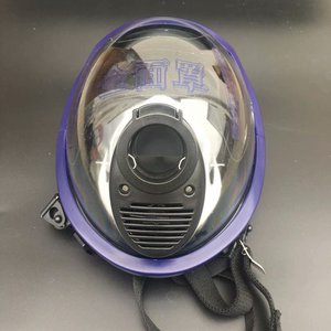 正压式空气呼吸器防毒呼吸器 防毒面具面罩滤毒罐全面罩 球形面罩