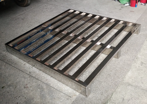 000人付款淘宝定制定做钢铁危废防泄漏油桶铁托盘防渗漏钢制叉车铁