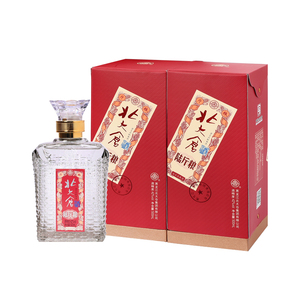 北大仓酒 42度陆斤粮 浓香型白酒 500ml 两瓶装 东北粮食酒