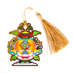 吉祥八宝 青海文创 旅游纪念品 精美书签 藏文化 青海礼物书签