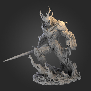 1/24 95mm dc沼泽怪物亚历克 gk白模人偶 3d打印树脂手办模型 30s