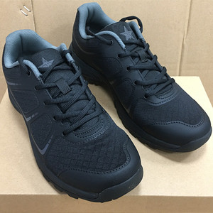 正品新式体能训练鞋3515男女黑色歌士玮轻便防滑耐磨跑鞋作训胶鞋