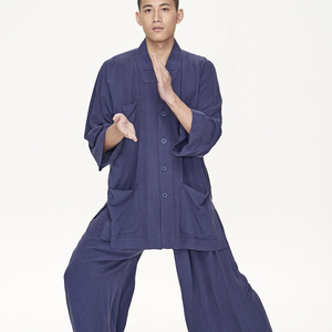 包邮慈缘春新泰国棉麻七分袖和尚僧服短褂禅修小褂yxs02-494/495