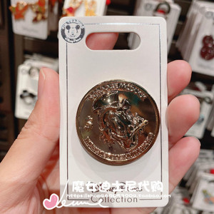 上海迪士尼乐园代购史高治叔叔金币金属徽章
