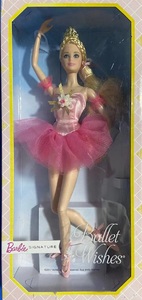 绝版专柜正品礼盒装芭比娃娃珍藏版芭蕾舞精灵女孩生日礼物DVP52