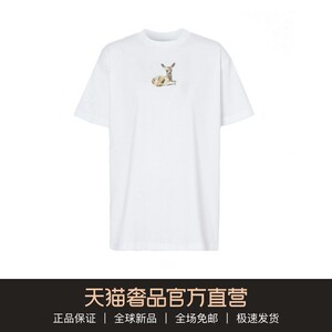 巴宝莉小鹿t恤女