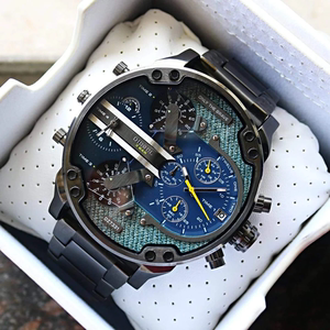 diesel迪赛手表男红色大表盘黑骑士男表霸气石英表dz73700人付款1068