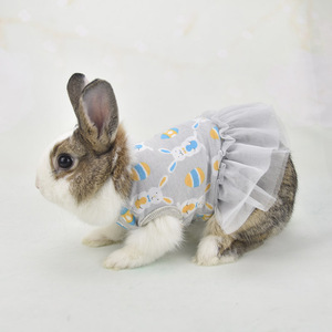 2019新款春夏透气兔兔用品荷兰猪兔子衣服茶杯犬吉娃娃奶狗宠物衣