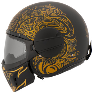 250人付款天猫simpson辛普森鬼武士摩托车头盔ghost bandit毒液复古双