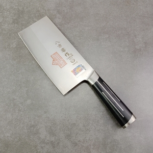 八方客菜刀斩切刀切片刀高硬度8cr三层复合钢锋利的中式菜刀免磨