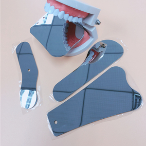 as牙科口腔反光板加厚304不锈钢口内反光板 正畸拍照反光镜可消毒