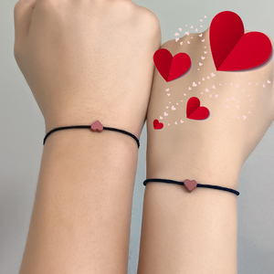 006人付款天猫999纯银转运珠发绳头绳手链两用小皮筋女扎头发男生手绳